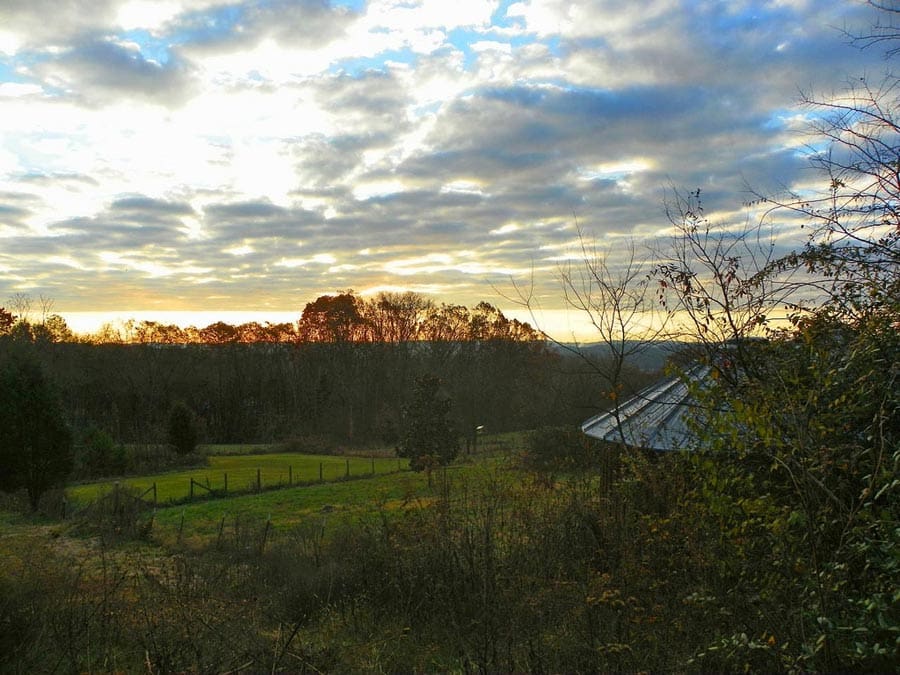 two wooden yurts 2