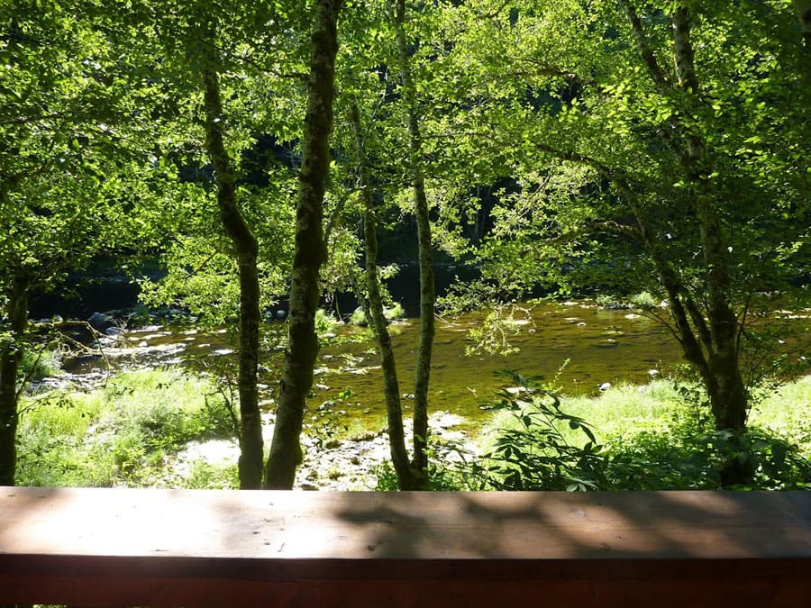 11 tiny kitchen back balcony