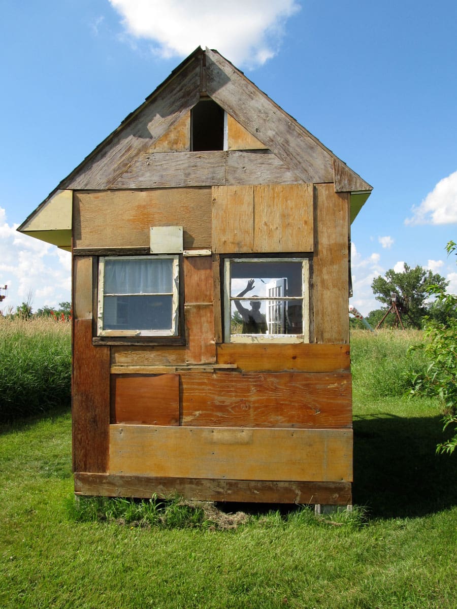 reclaimed tiny house