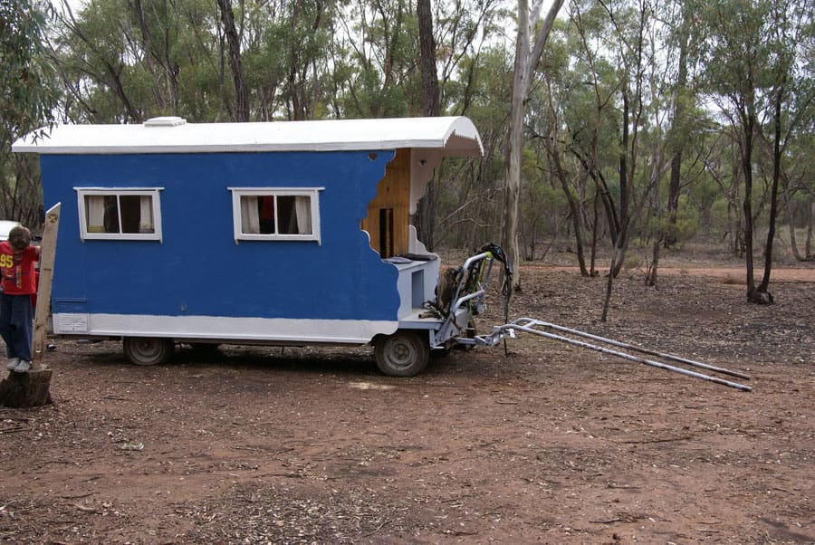 2010 04 07 Cam Kate boys Gypsy Caravan Holiday visit048