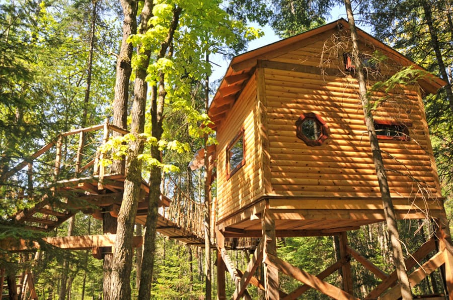 les toits due monde treehouse 9