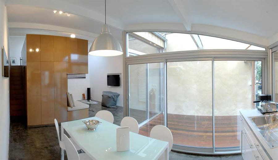 converted parking garage home 3