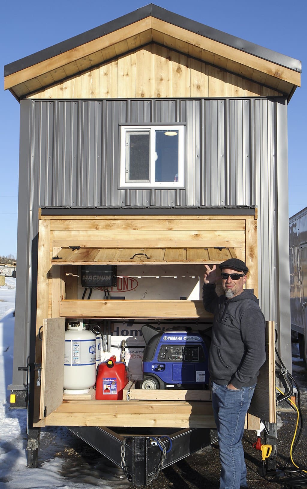 The Crow Off Grid Cabin 6 blackbird cabin 19