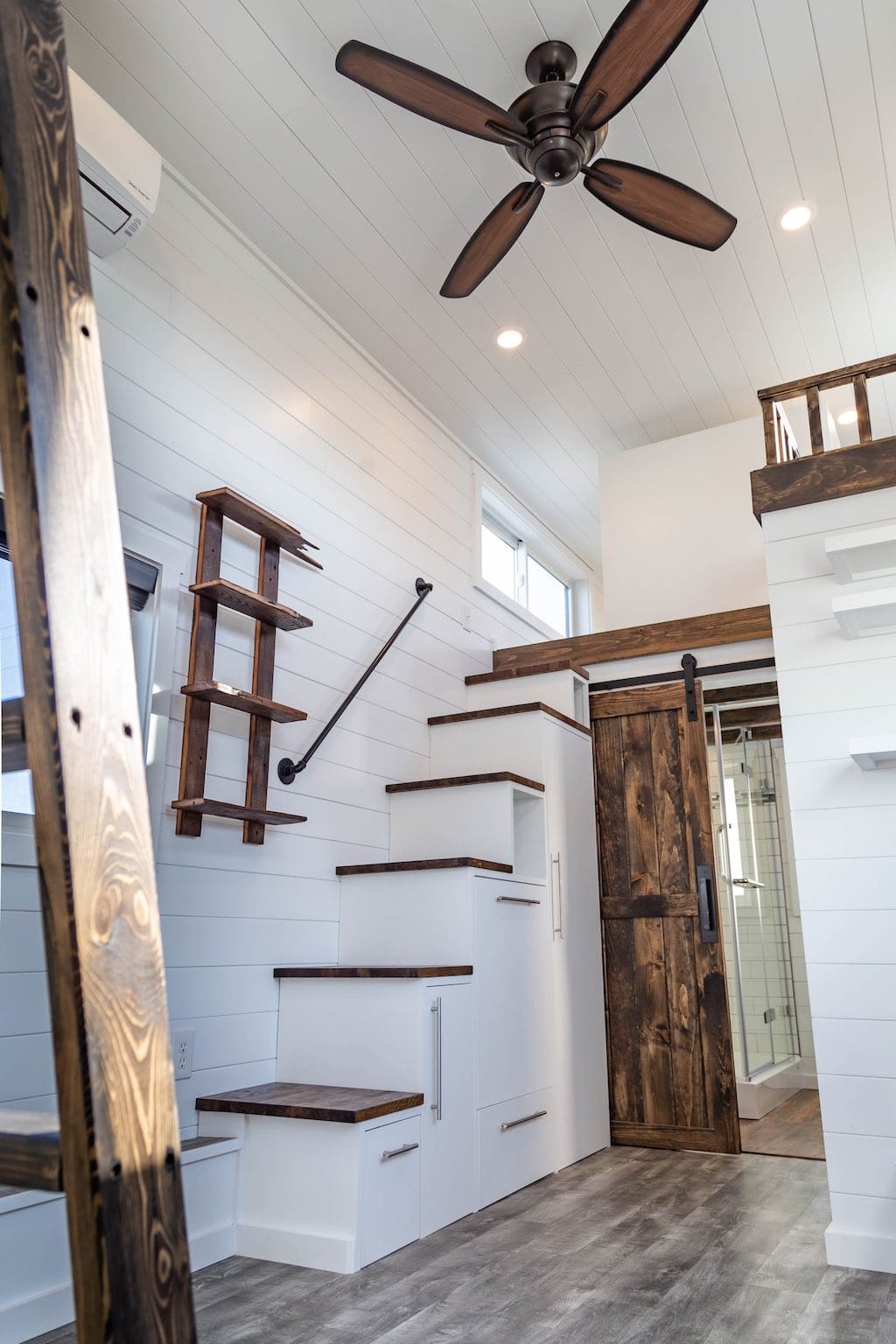 This 385-Square-Foot Modern Tiny House on Wheels Includes a Loft! 14 the modern tiny house home liberation tiny homes 15