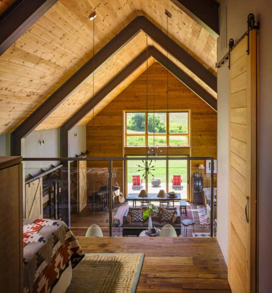 This Modern Barn House In Vermont Is Absolutely Stunning 12 If you're looking for a stunning modern barn house to call home, look no further than this property in Vermont. This beautiful barn has been converted into a spacious and stylish home, with plenty of character and charm. From the exposed beams to the rustic wood floors, this house is sure to amaze. So if you're looking for something a little different, be sure to check out this amazing modern barn house!
