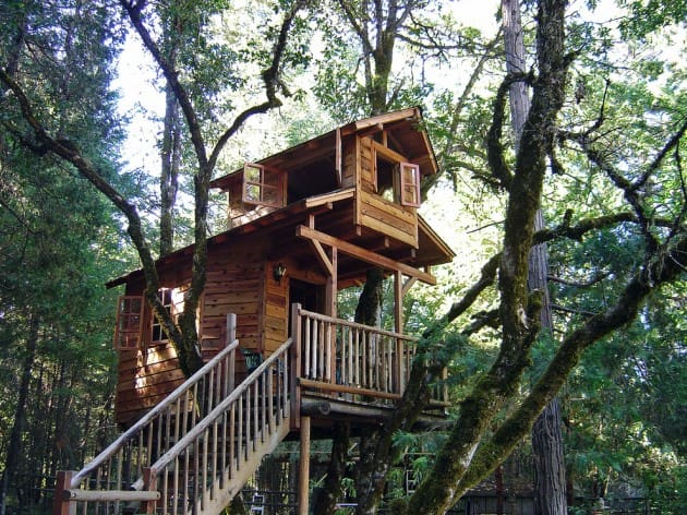 19 Treehouse Designs That Will Make You Want to Move-In 15 Tree Houses ArchitectureArtDesigns 8 630x472 1