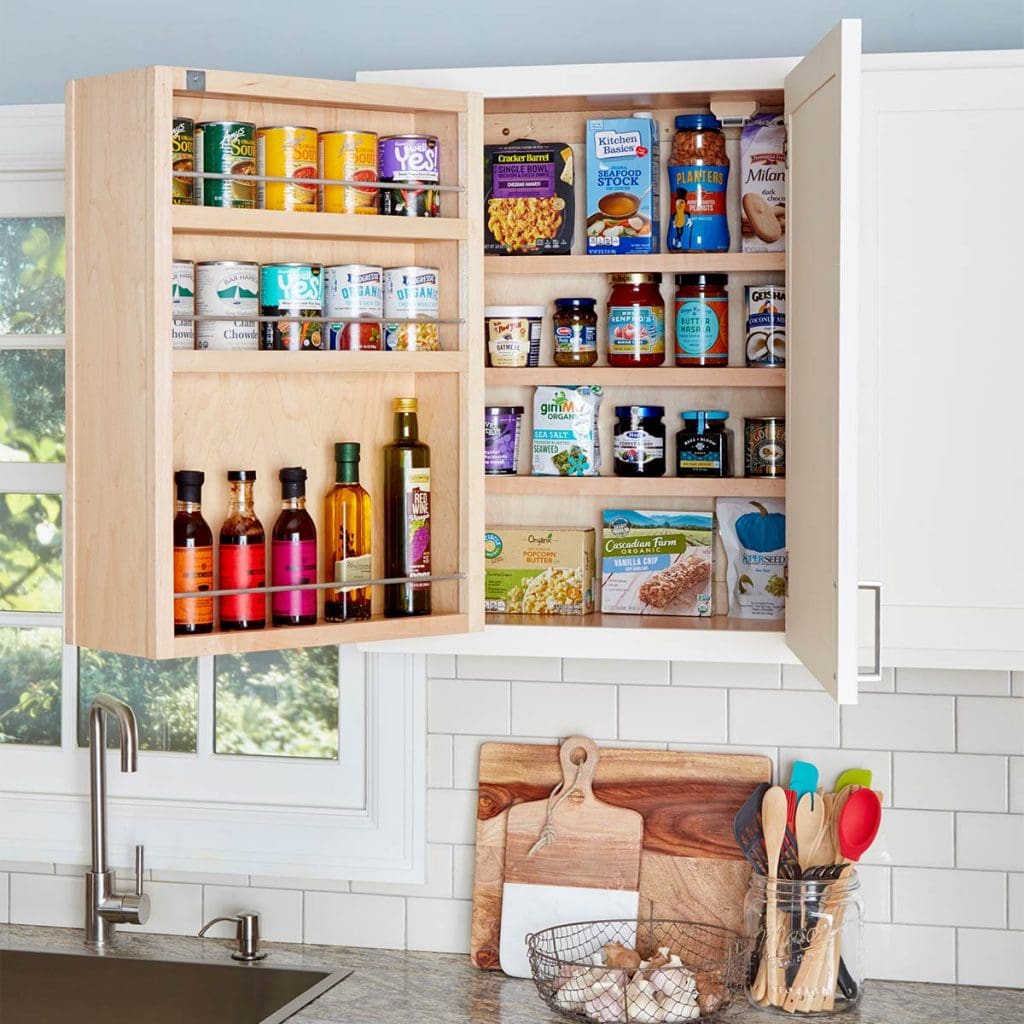 Small Kitchen Hacks: 25 Simple Tricks to Maximize Your Space and Efficiency 15 swing out kitchen cabinet