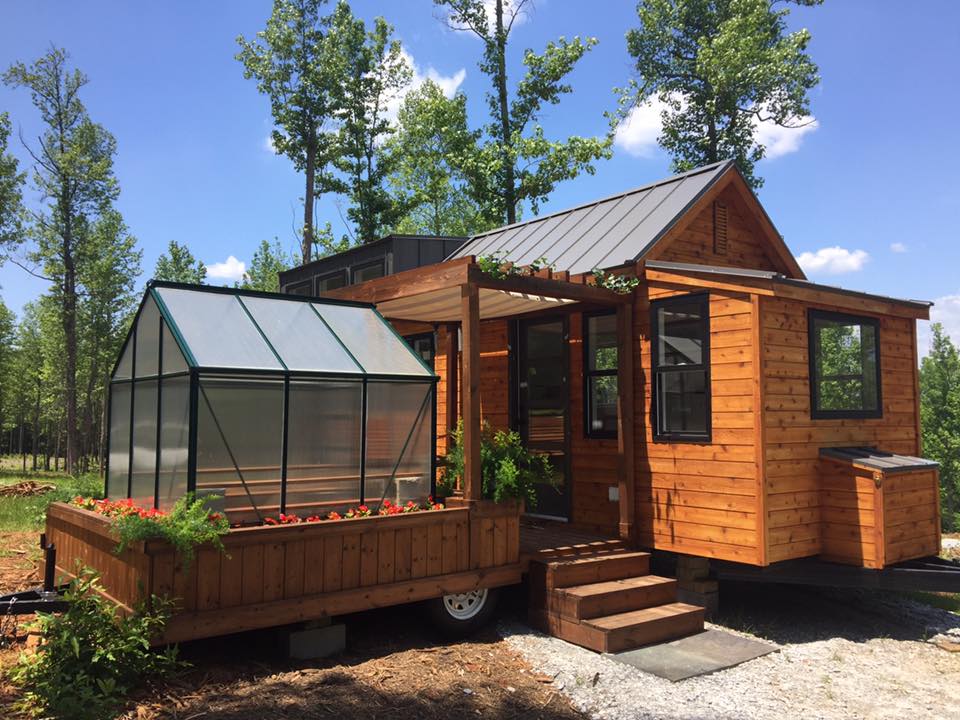 This Tiny Home Has A Greenhouse And A Porch Swing - The Elsa 1 18882051 492922507725893 8593273225664679302 n