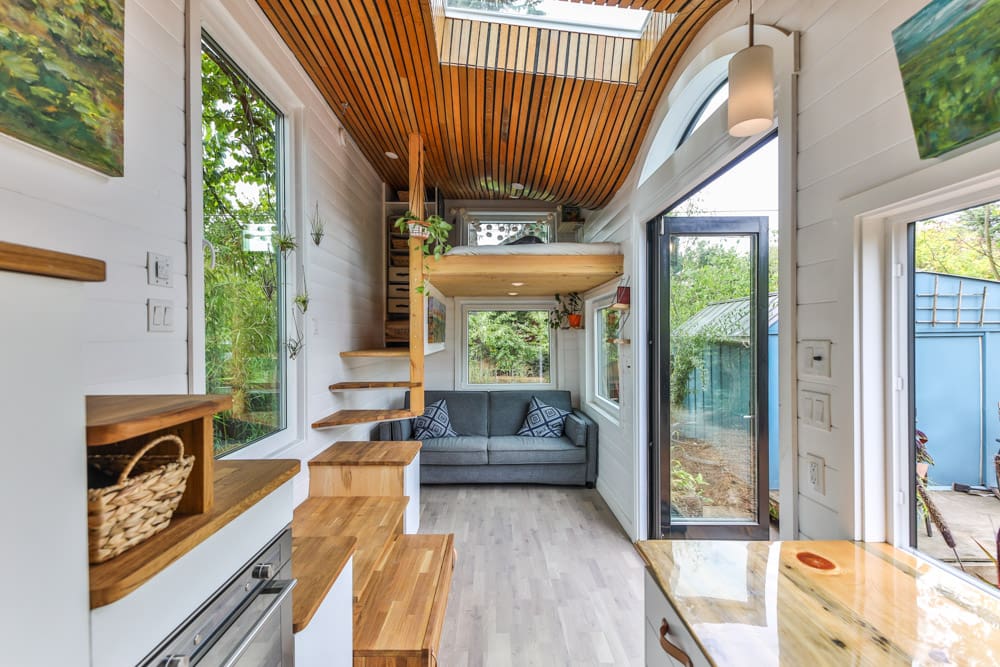 Natural-Built Tiny House With Biophilic Design And A Living Roof 7 TINY HOUSE WITH LIVING ROOF 8 of 11
