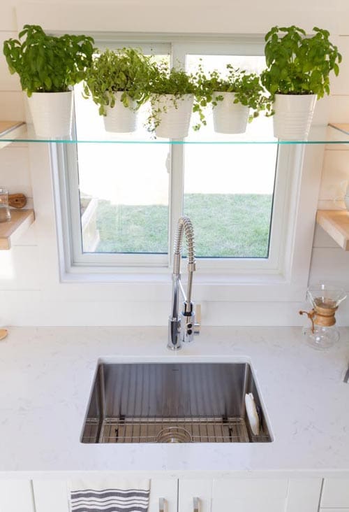 This Tiny Home Has A Greenhouse And A Porch Swing - The Elsa 2 elsa 10