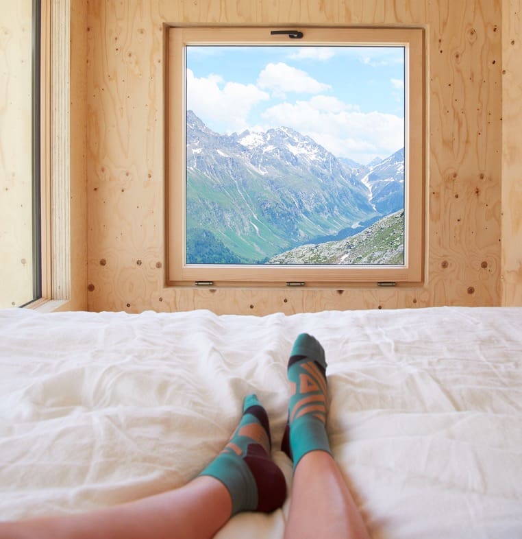 A Tiny House in Swiss Alps - Switzerland 5 Swiss Alps Tiny House