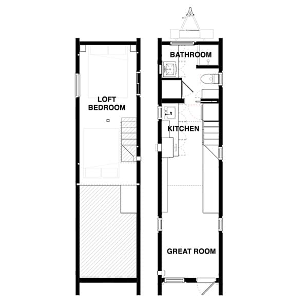 Take a Tour Around This Adorable Mt. Hood Tiny House Village In Oregon 23 ingrid floorplan