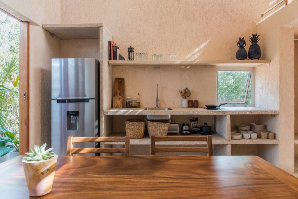 This Pink Tiny House in Mexico Is a Millennials Dream Come True 5 the monte house spans5