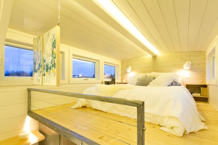 This Tiny Home Has A Greenhouse And A Porch Swing - The Elsa 8 tiny home olive nest 19