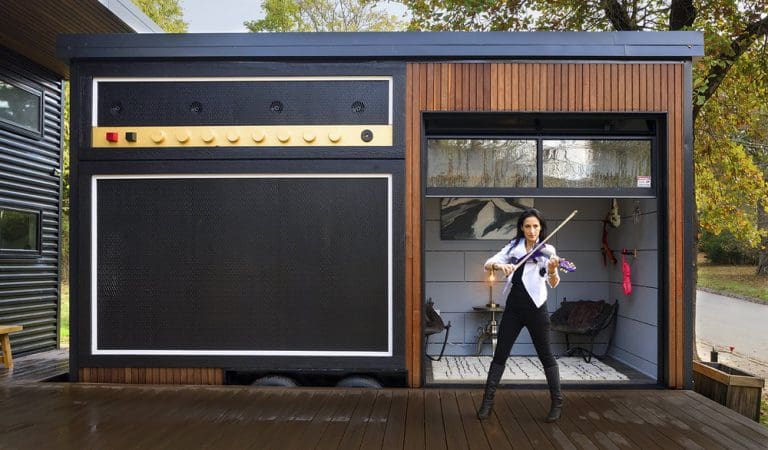 This Unique Tiny House Feels Like a Spacious Full-Size Home 2 400 Square Feet Spacious Tiny House with Deck 11 768x450 1