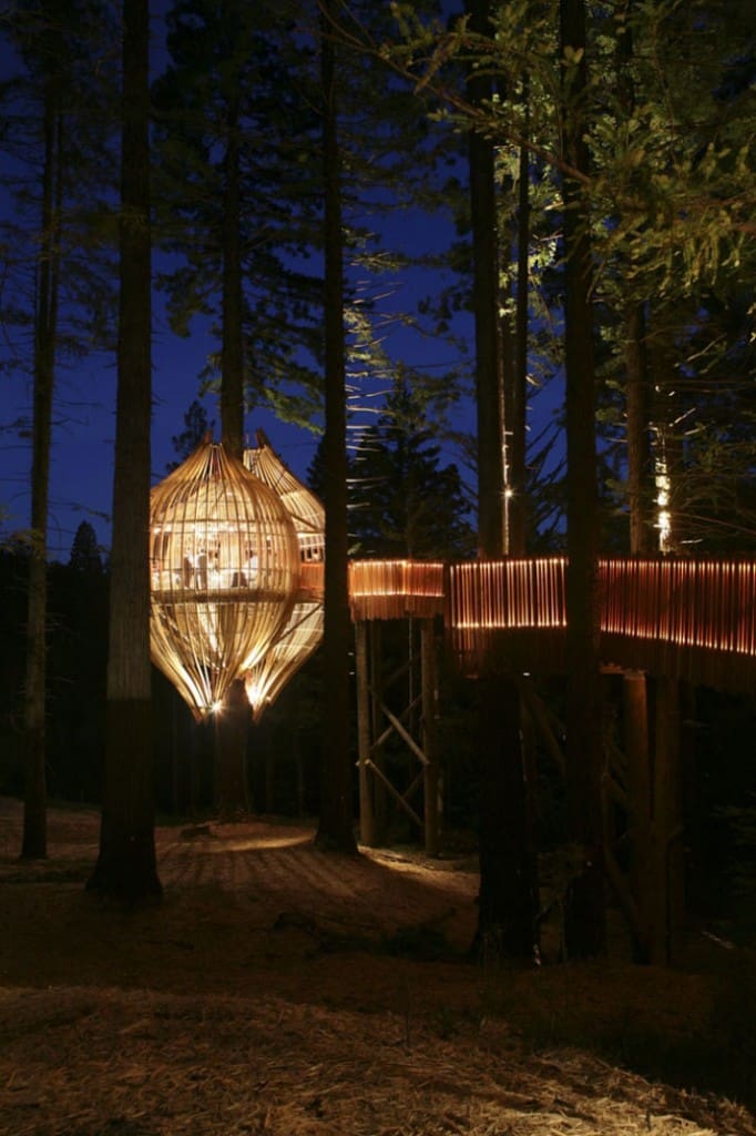 This Treehouse Is A Popular Restaurant In New Zealand 9 Redwoods Yellow Treehouse 10 682x1024 1