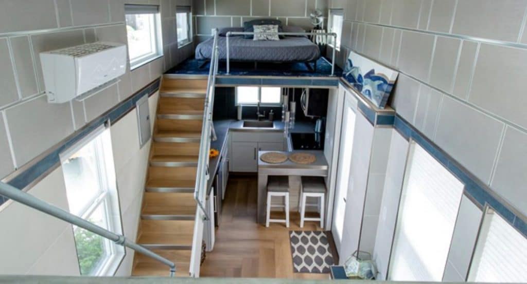 The Swan Is A Comfortable Modern Tiny House In Florida 9 The Swan 2 1024x553 1