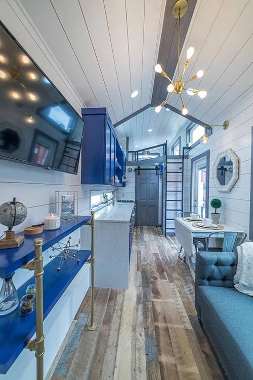 A 30-foot Tiny House With A Main Floor Master Bedroom And A Guest Loft Bedroom 10 henderson 11