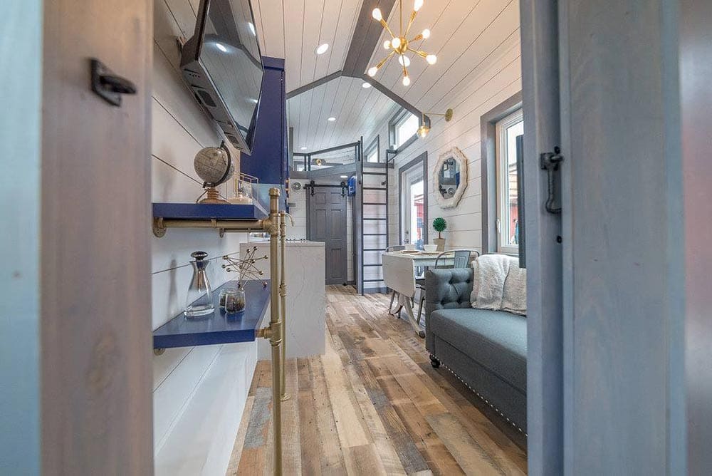 A 30-foot Tiny House With A Main Floor Master Bedroom And A Guest Loft Bedroom 5 henderson 5
