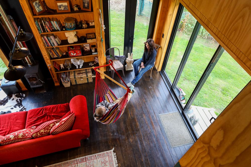 BLACK OFF GRID CABIN 3 of 11