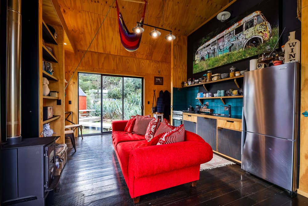 BLACK OFF GRID CABIN 8 of 11