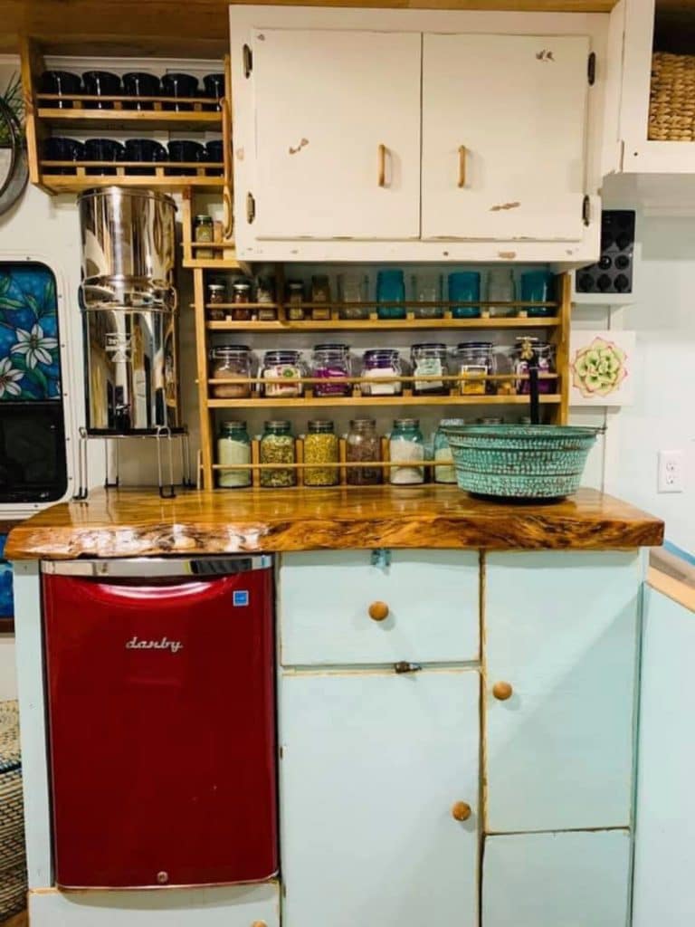 Bohemian Renovated RV Is The Ultimate In Magical Tiny Living 4 Bohemian RV 4 768x1024 1