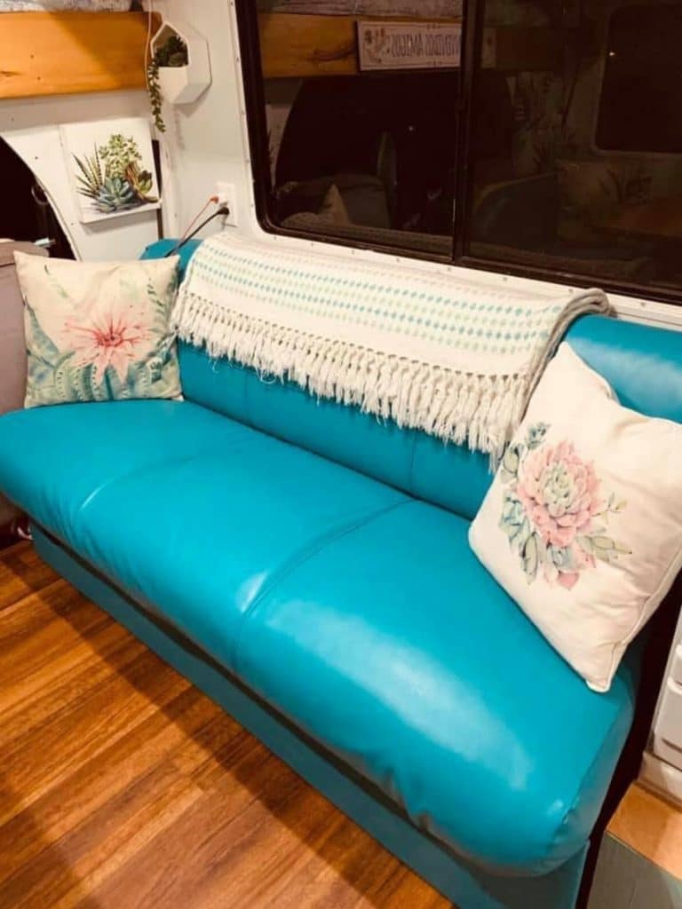 Bohemian Renovated RV Is The Ultimate In Magical Tiny Living 6 Bohemian RV 5 768x1024 1