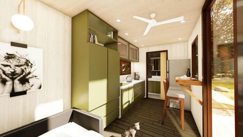 This Converted Container With Rooftop Garden Is A Modern Fantasy 3 Container Garden 5 1024x576 2