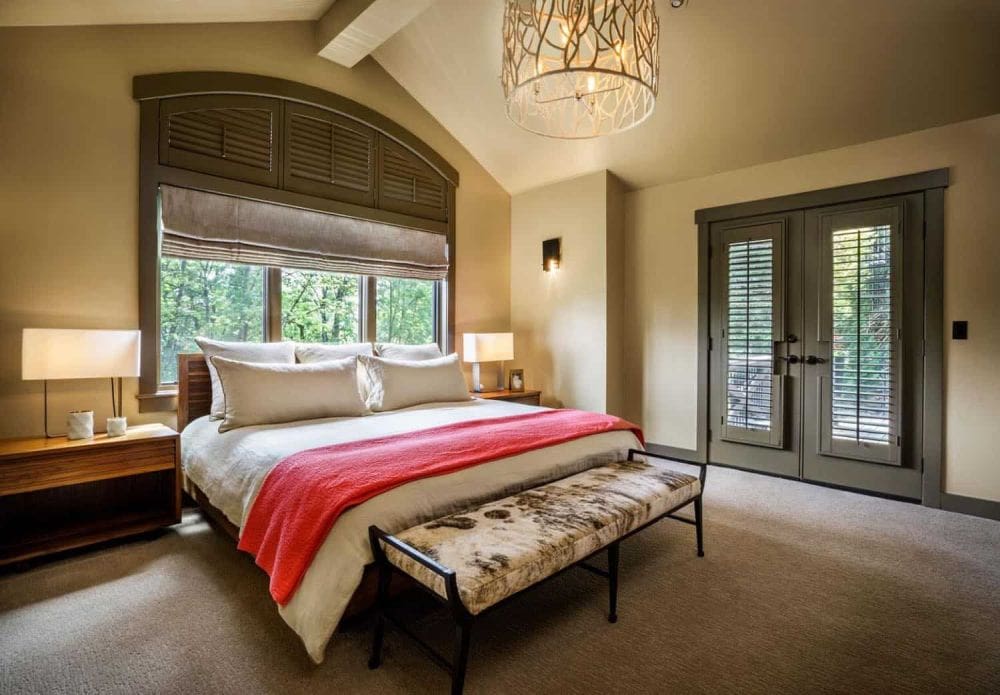 Portland Home Artfully Combines A Craftsman Design with a Contemporary Aesthetic 11 Craftsman house by Garrison Hullinger Interior Design bedroom