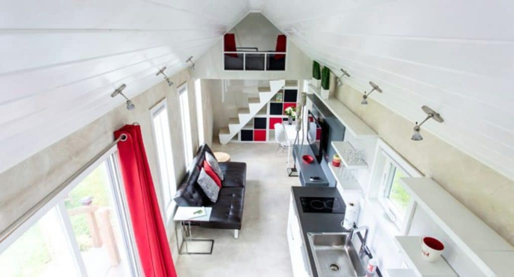Multi-Level Artistic Style Makes The Universal Tiny Home Perfect 7 The Universal 2 1024x553 1