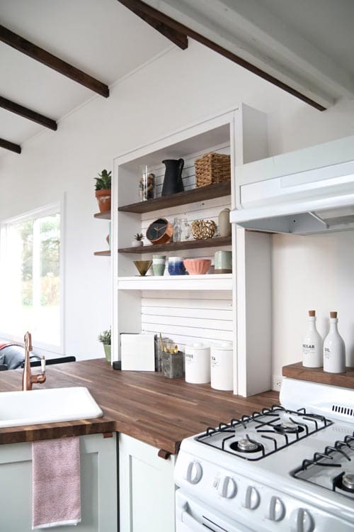 This 28' Tiny House Featuring The Main Level Bedroom With Murphy Bed That Converts Into The Dining Room 4 pacific getaway 4