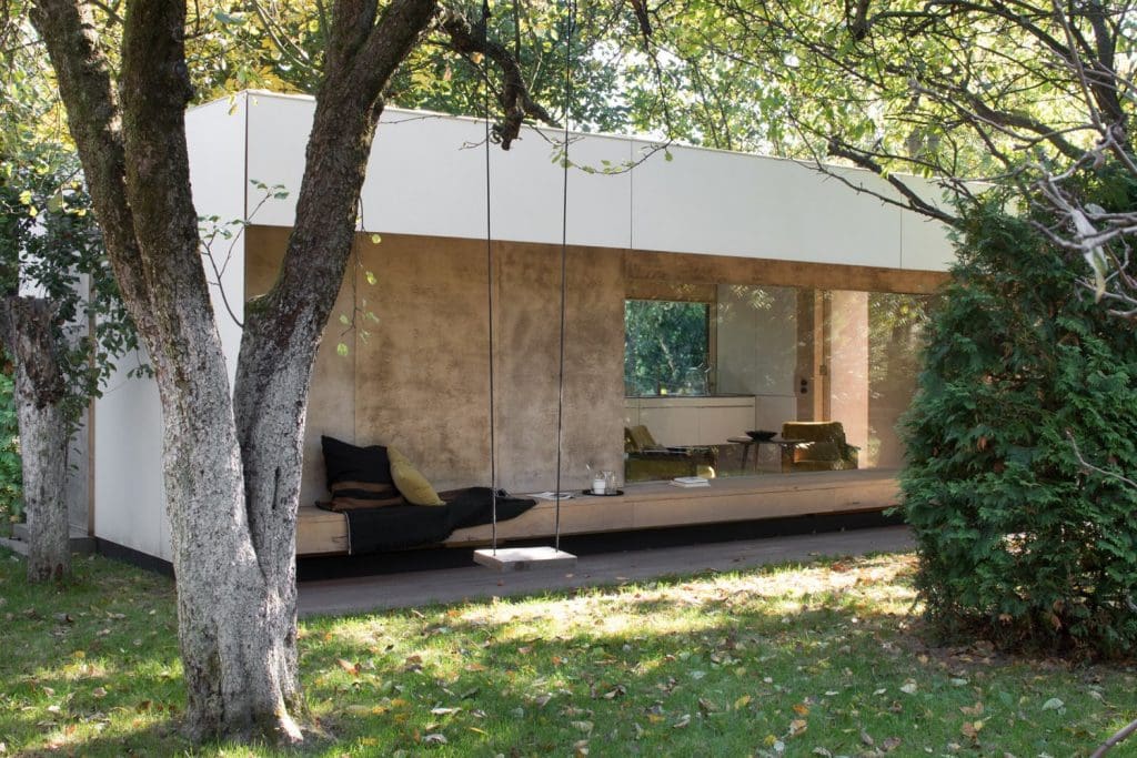 A Vintage Swedish Radio Inspired This Finely Tuned Micro Home in Poland 1 the micro home9