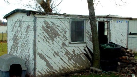 old railroad car