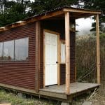1 tiny currogated cabin sideview
