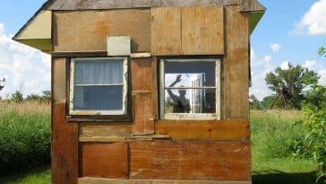reclaimed tiny house