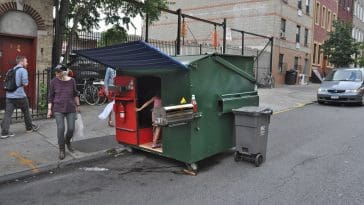 tiny dumpster house 2