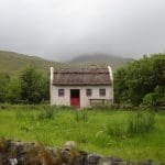thatched country cottage