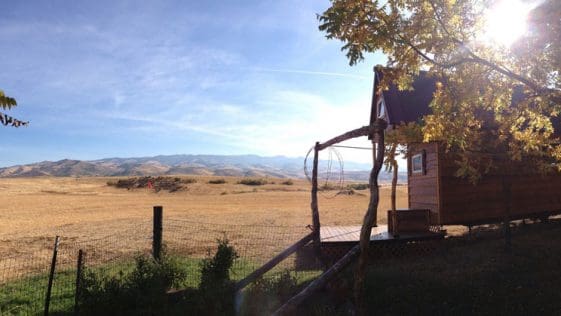 tiny house sunrise