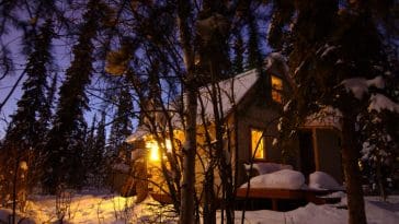 small alaska cabin 1