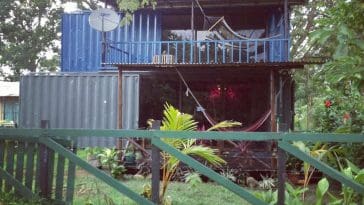 two story container home 6