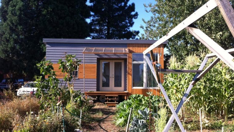 rustic modern tiny house 1