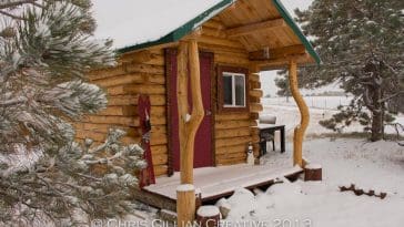 handcrafted tiny log cabin 5