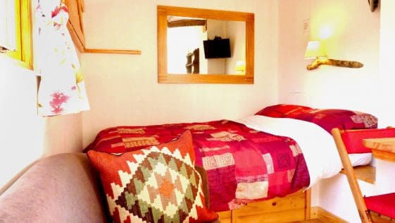 acorn sleeping area