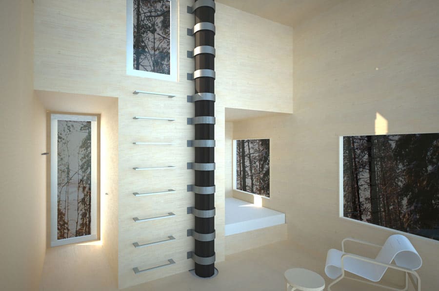 The Mirrorcube A Unique Treehouse that blends well with its Surroundings