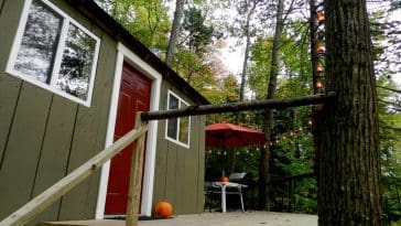 vermont tree cabin 1