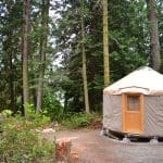 whidbey island yurt 1