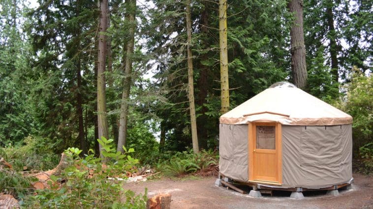 whidbey island yurt 1