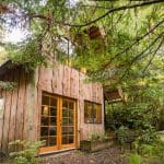 Japanese Forest House – A Small Cabin Made Almost Exclusively from Salvaged Materials