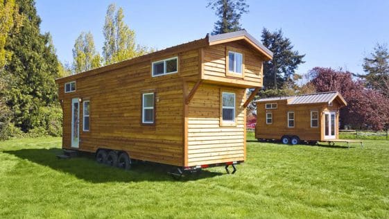 The Loft: A 224 Square Feet Tiny House on Wheels 19 The Loft is the perfect option for you! At 224 square feet, this Tiny House on Wheels is small but mighty