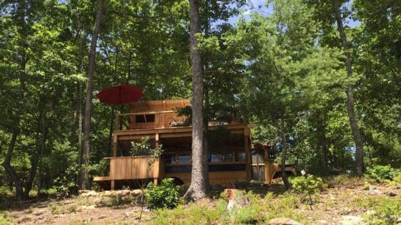 bus plus tiny house 1